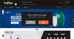 Desktop Screenshot of basket-mania.cz
